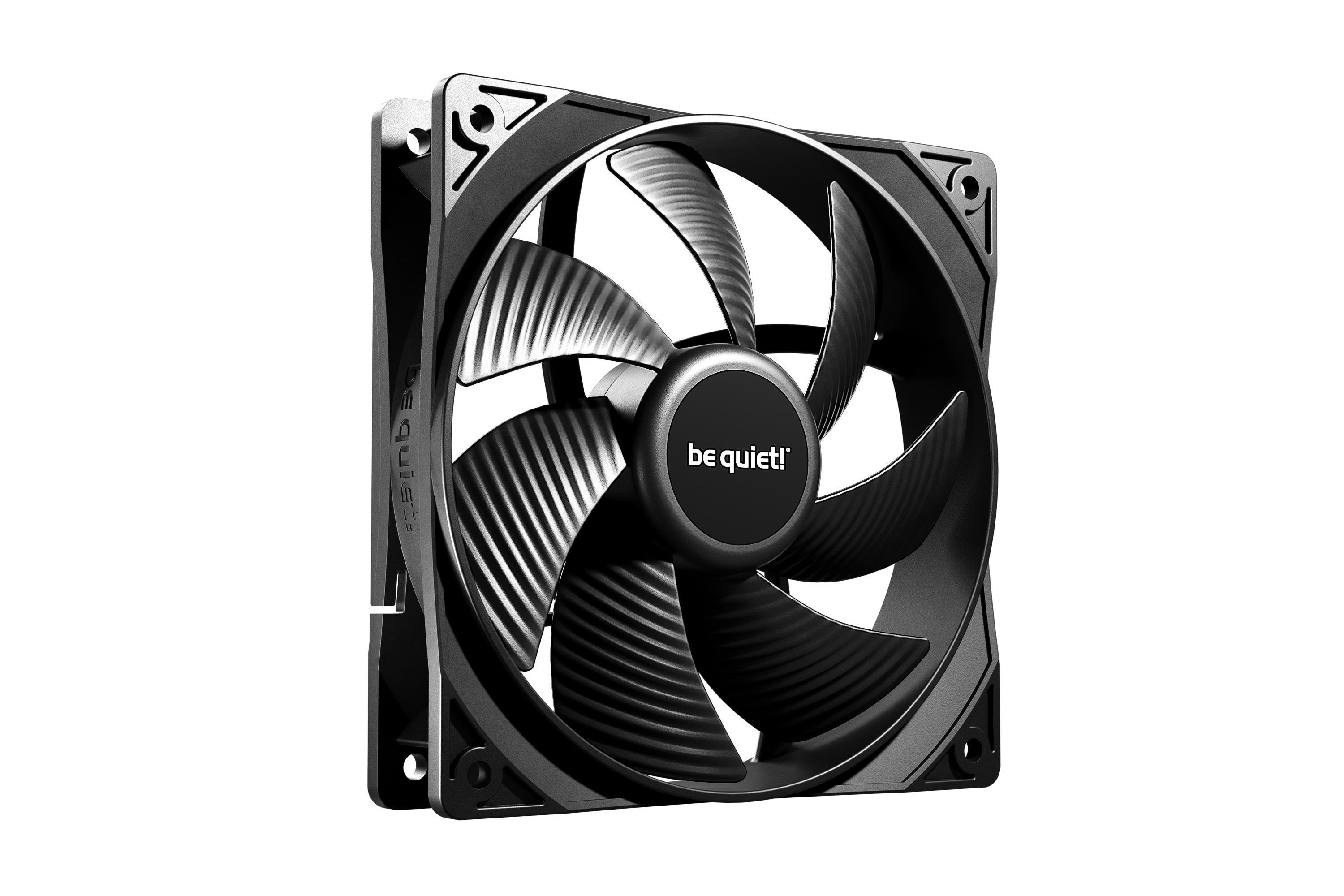 be Quiet! Pure Wings 3 120mm Pwm - Gehäuselüfter - 120mm - Schwarz - 26 Dba - Gehaeuseluefter Bl105