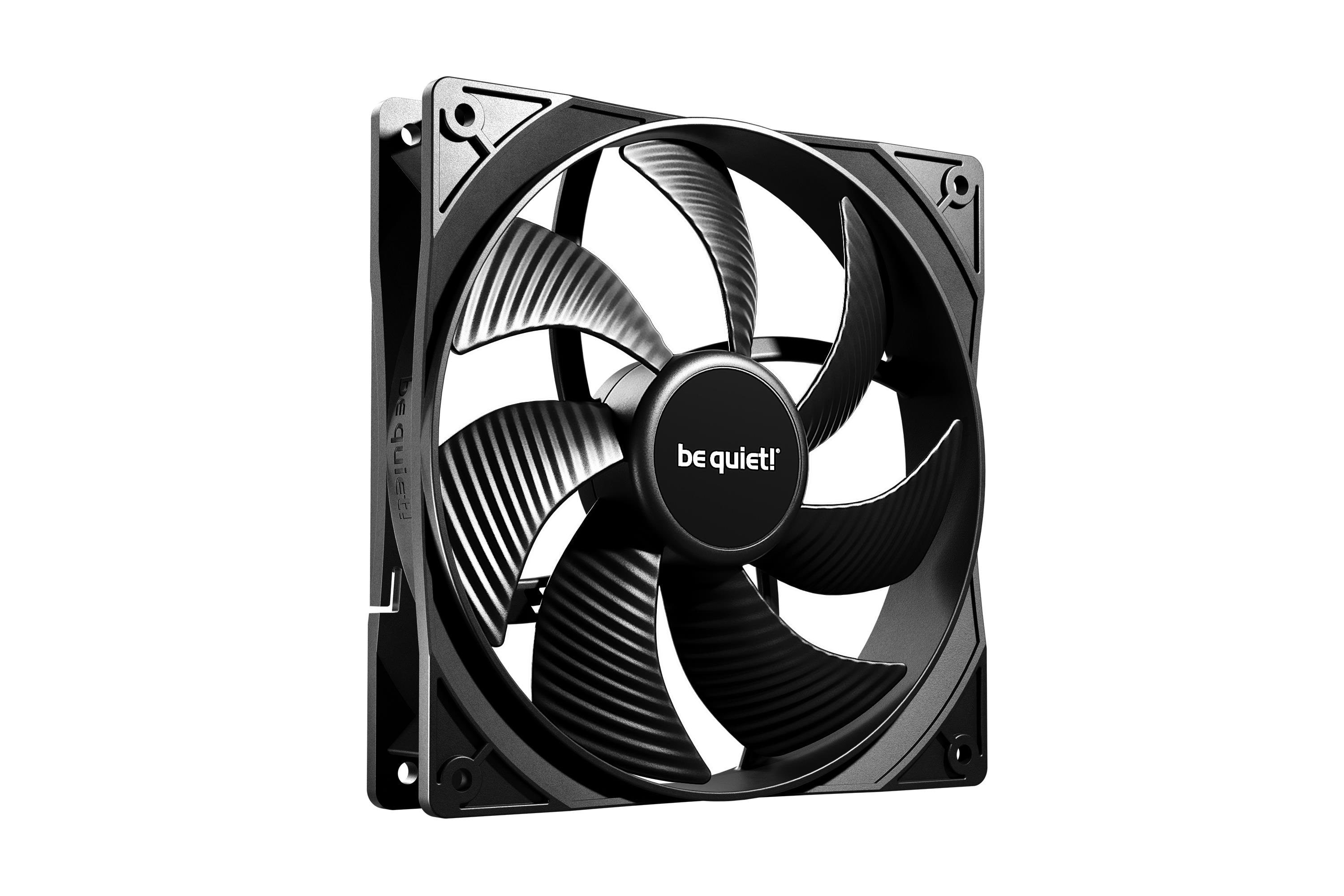 be Quiet! Pure Wings 3 140mm Pwm - Gehäuselüfter - 140mm - Schwarz - 22 Dba - Gehaeuseluefter Bl108