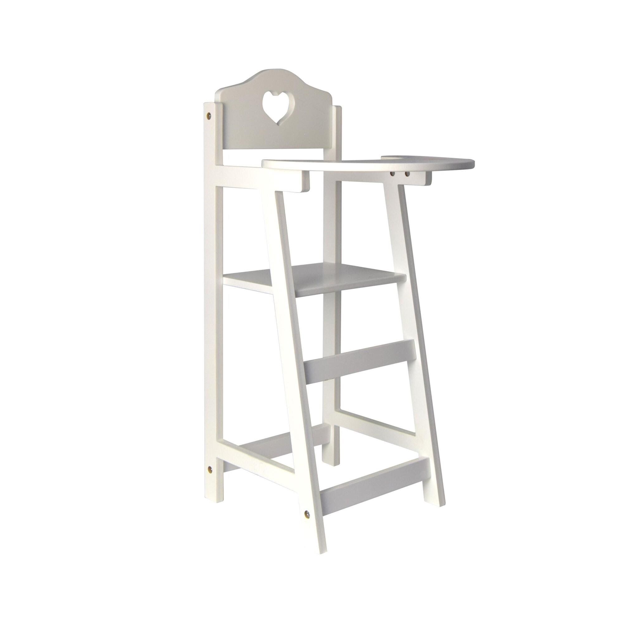 Happy Friend Wooden Doll High Chair - Dolls Accessories 504320