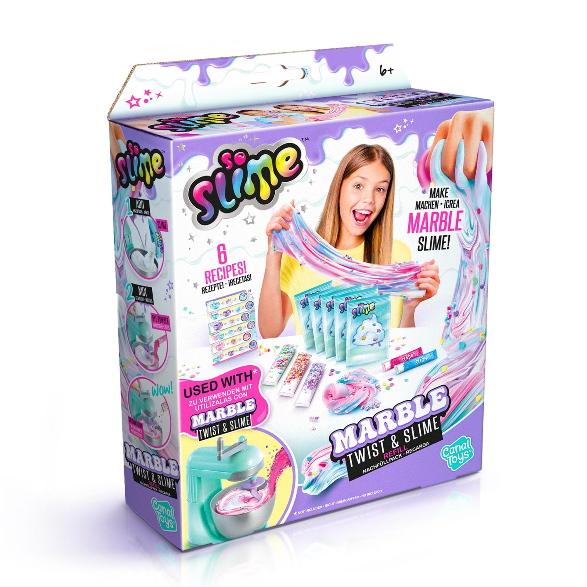 So Slime Marble Twist And Slime Refill - Kreativ Spiele