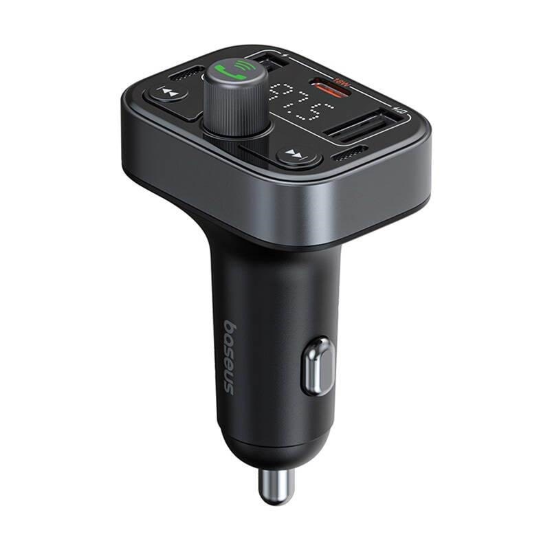 Baseus FM Transmitter S-09 Pro Bluetooth (Black) - Handys Anderes Zubehoer C10762200113-00