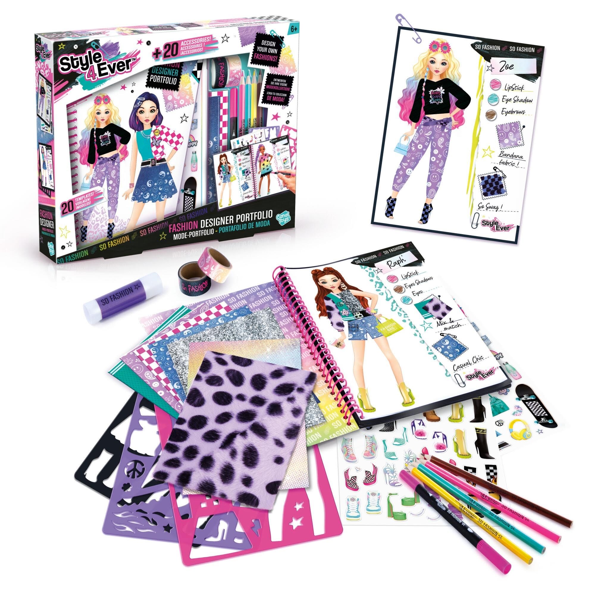 Style 4 Ever Fashion Designer Portfolio - Kreativ Spiele