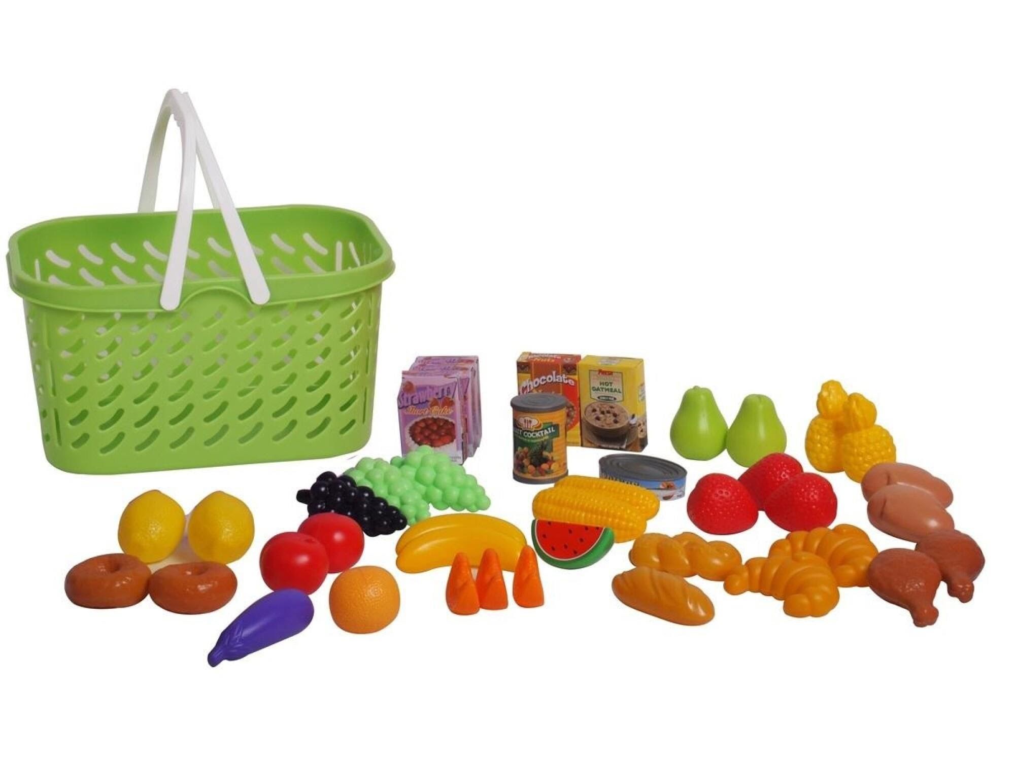 Junior Home Shopping Basket 40 Pcs - Kreativ Spiele 505104