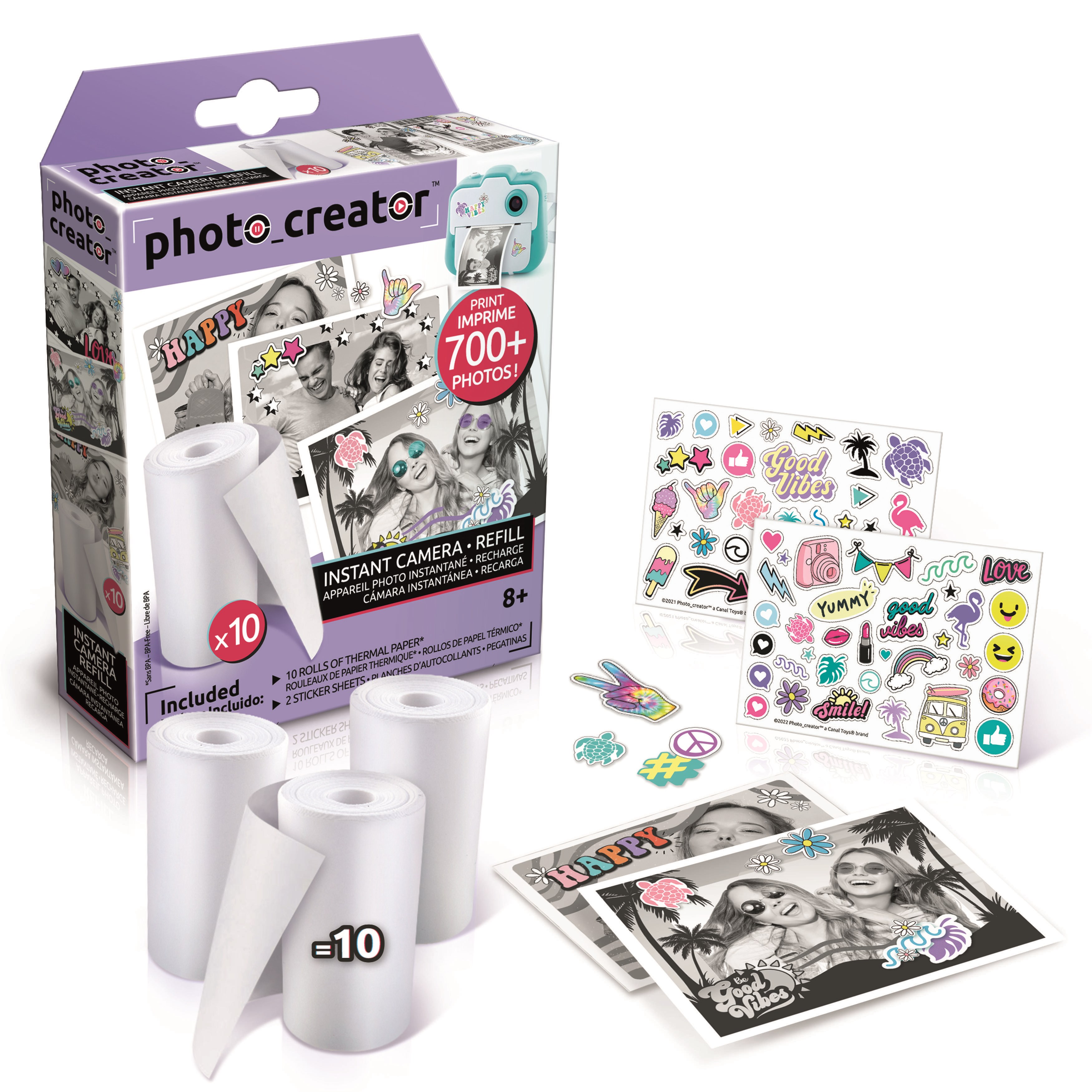Studio Creator Photo Creator Instant Camera Refill 10 Rolls - Kreativ Spiele