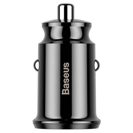 Baseus Grain Car Charger 2x Usb 5V 3.1A (Black) - Handys Adapter Und Ladegeraete Ccall-ml01