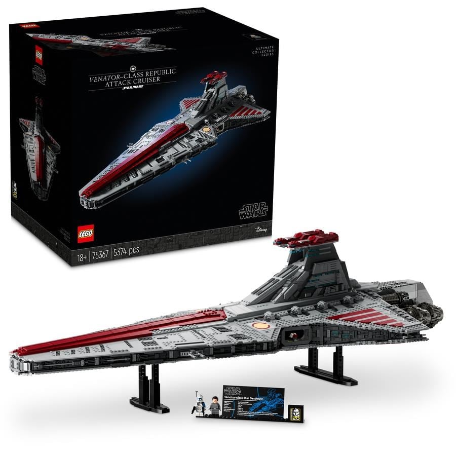 Lego Star Wars 75367 Republikanischer Angriffskreuzer Der Venator-klasse