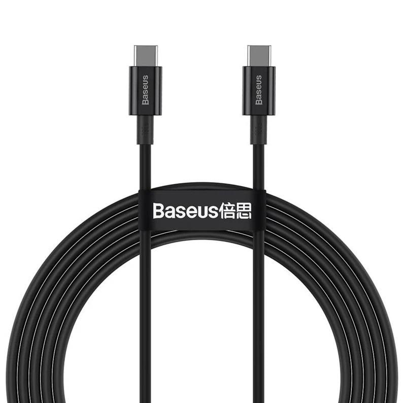 Baseus Superior Series Cable Usb-c to Usb-c 100w 2m (Black) - Usb Kabel