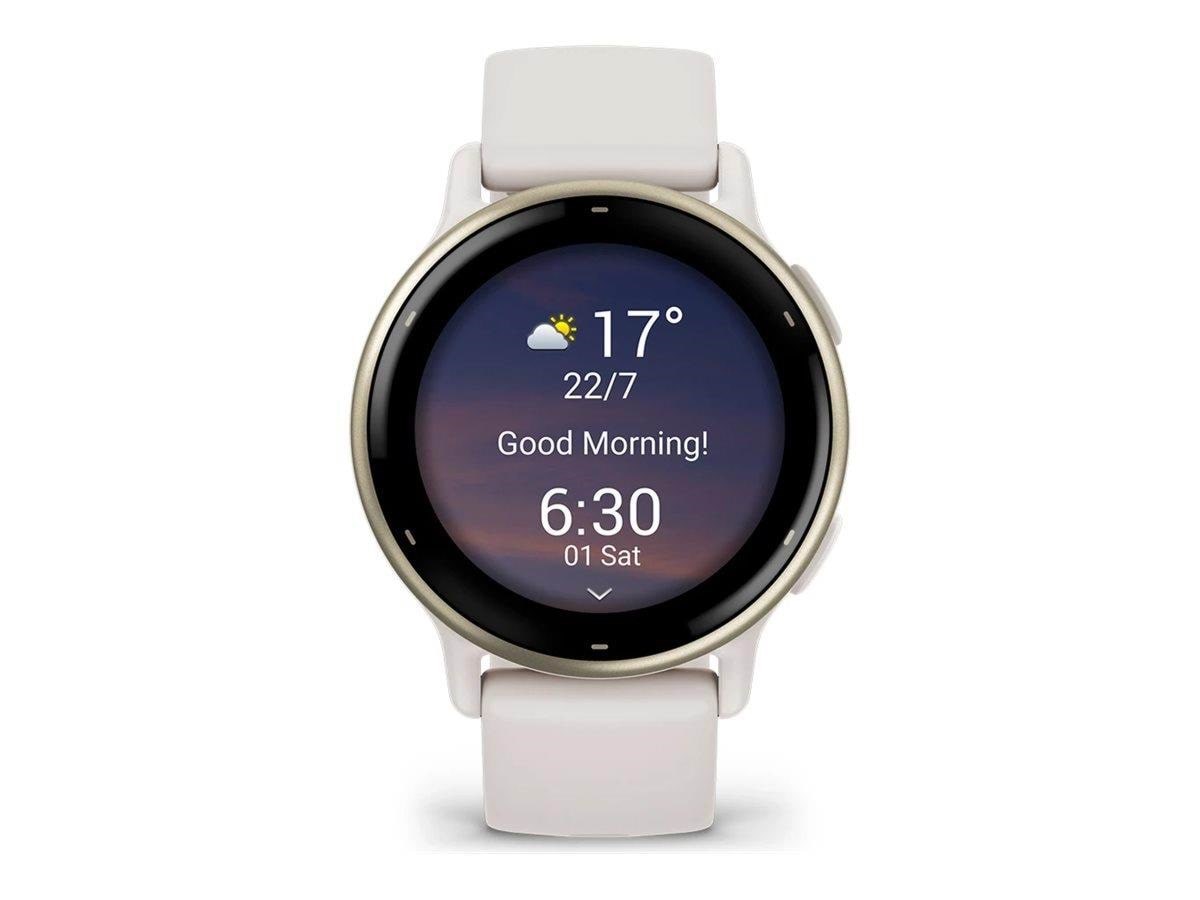 Garmin Vívoactive 5 - Smartwatches Pulsuhren Sportuhren Schrittzaehler Gold 010-02862-11