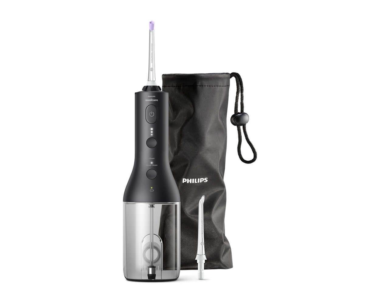 Philips Elektrische Zahnbürste Sonicare Power Flosser 3000 - Hx3826/33 - Black - Elektrische Zahnbuersten