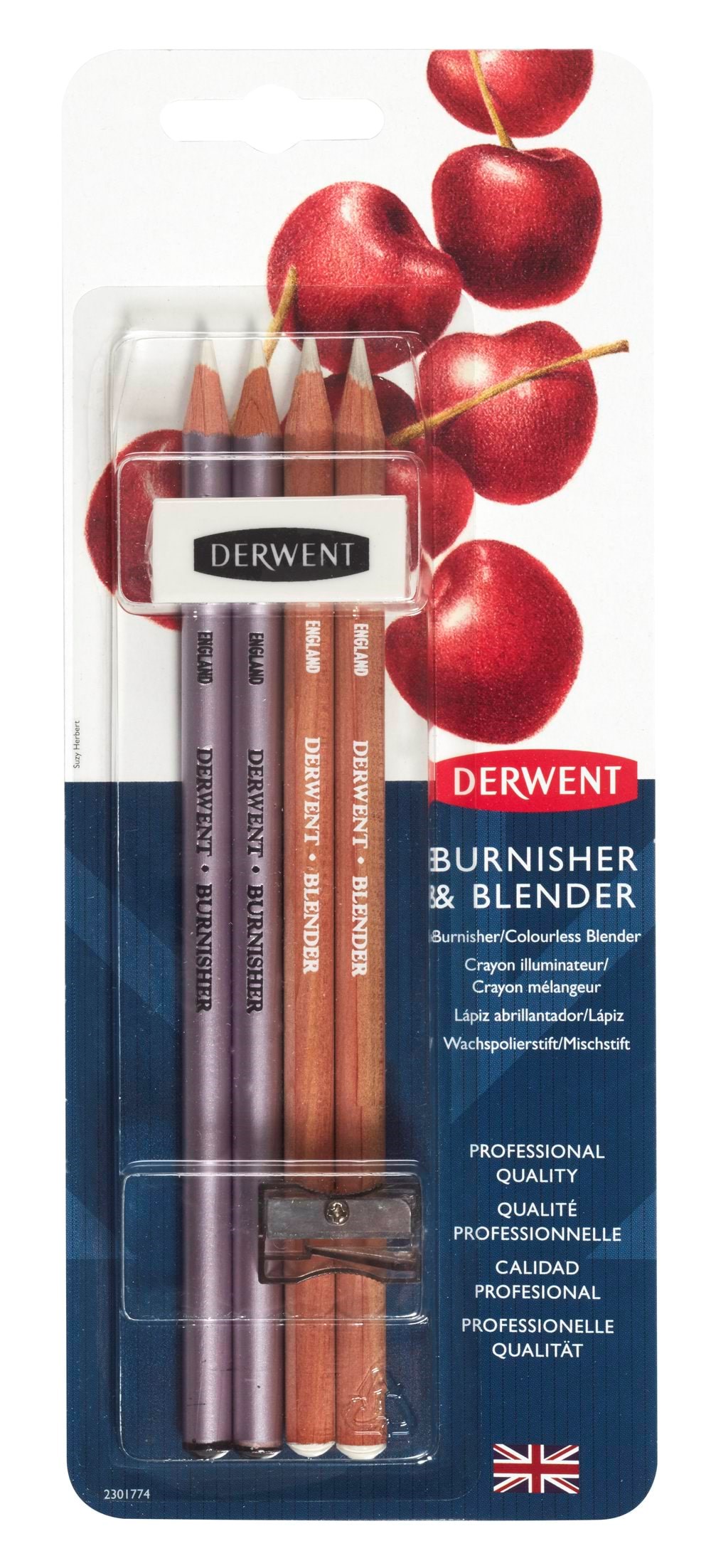 Derwent Blender And Burnisher Blister - Utensilien Zum Schreiben Und Zeichnen