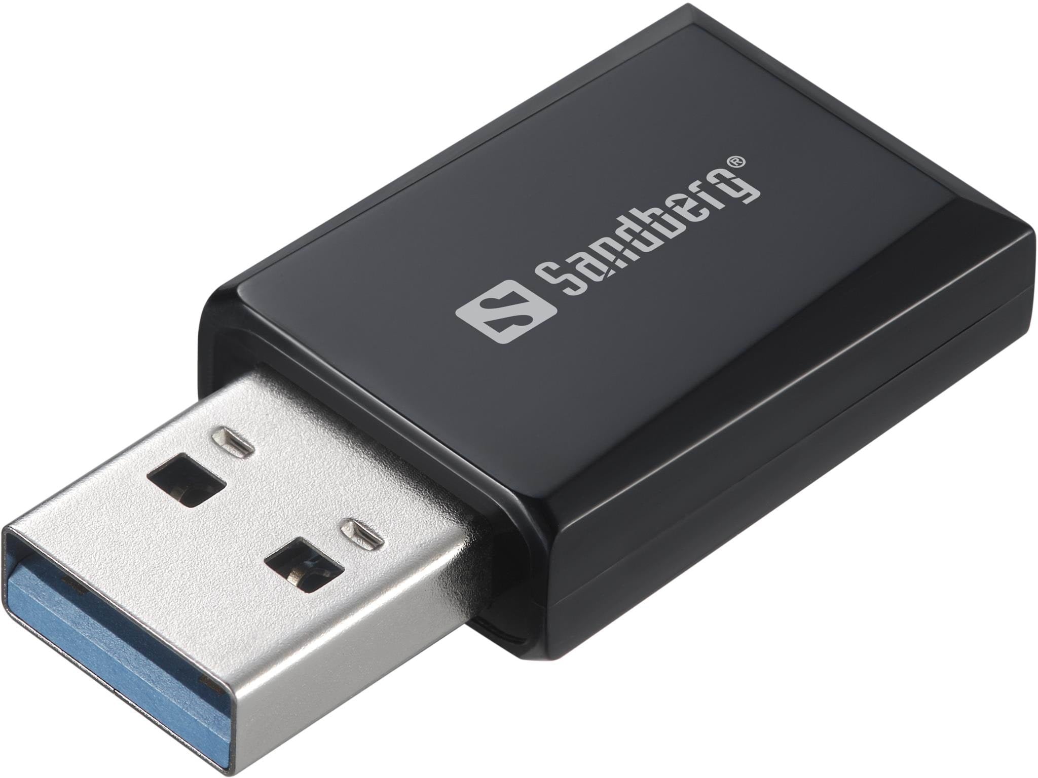 Sandberg Mini Wifi Dongle 1300 Mbit/s - Netzwerkadapter Netzkarte Druckserver Usw 134-41