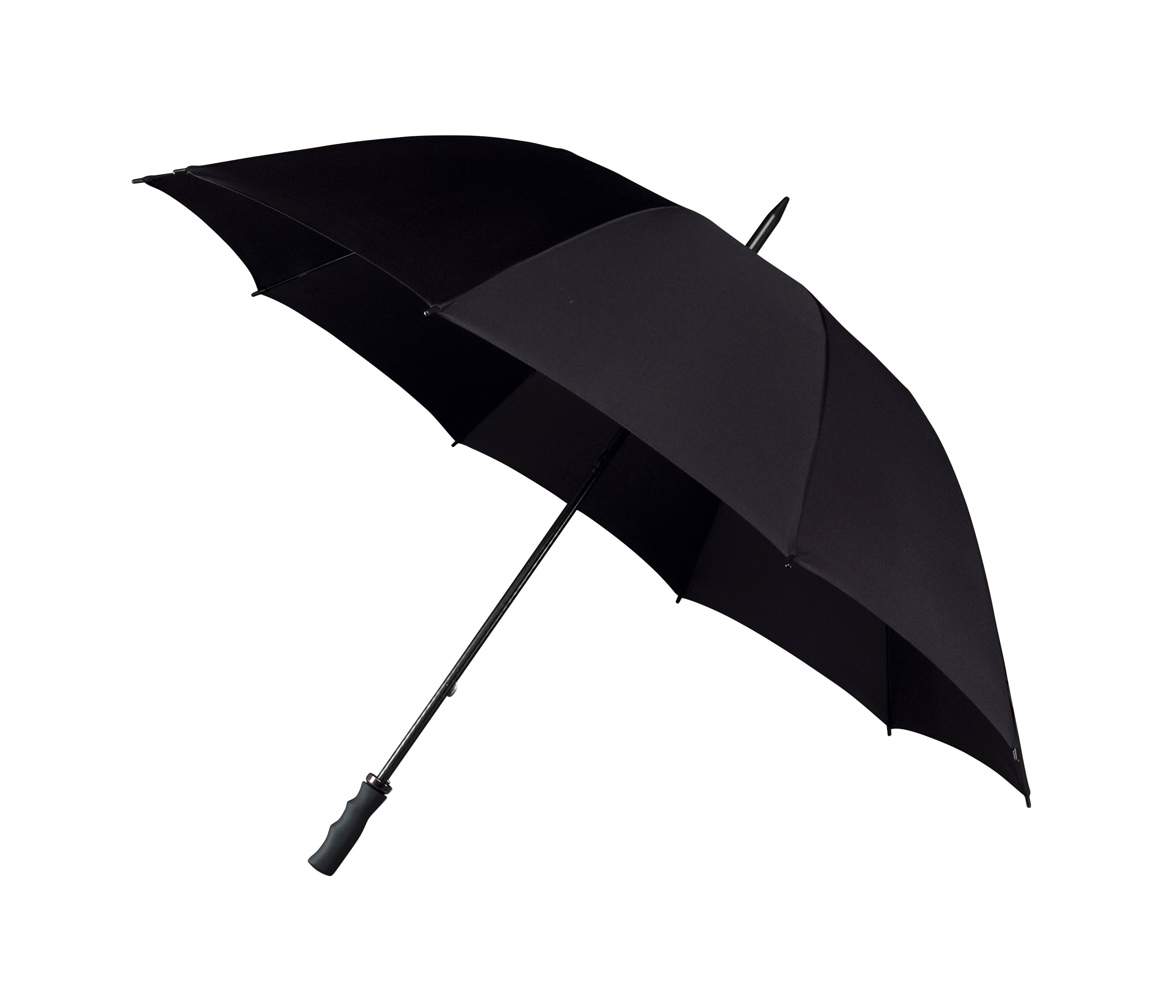 Falcone Golf Umbrella Extra Strong - 130 cm - Black - Freizeit Reisen