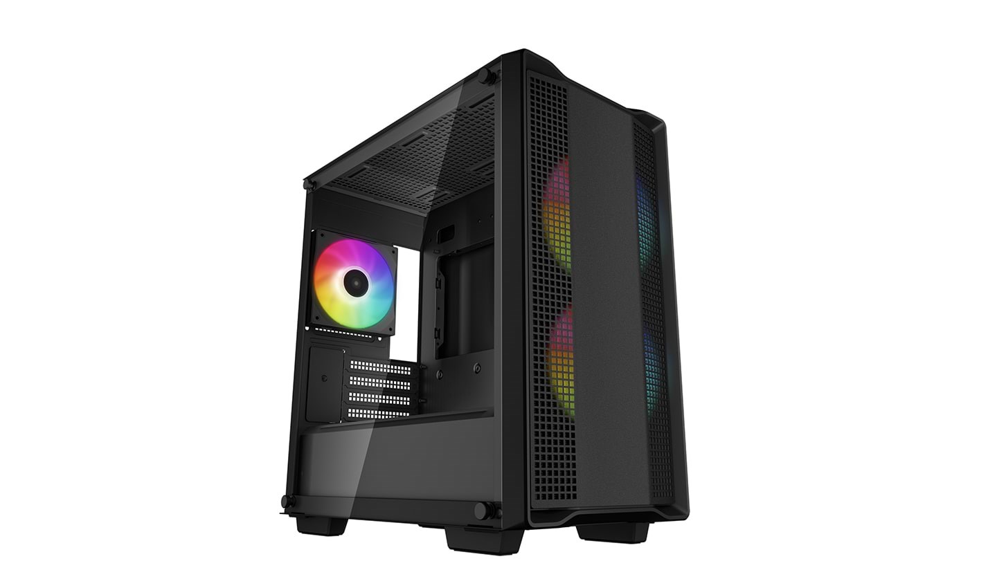 Deepcool Cc360 Argb - Gehäuse - Miditower - Schwarz - Gehaeuse R-cc360-bkapm3-g-1