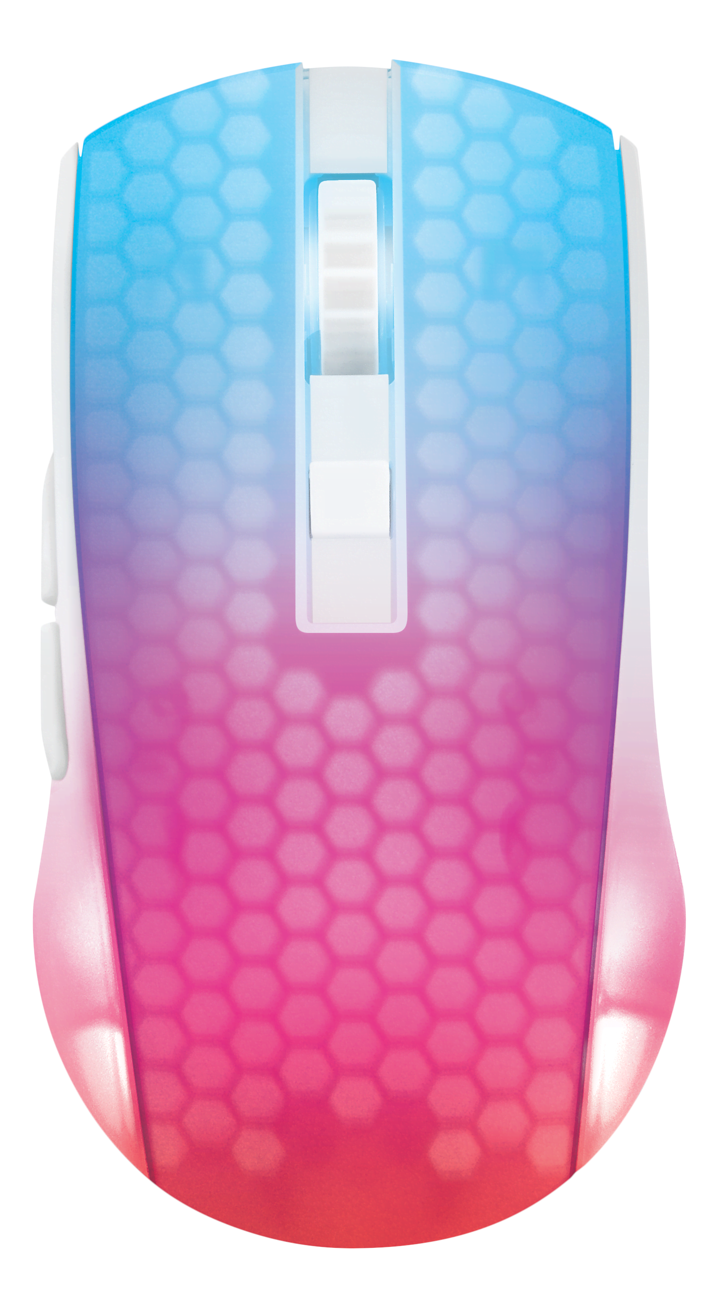 Deltaco Gaming Dm320 Transparents Rgb Wireless - Gaming Maus (Weiß) Gam-145-w
