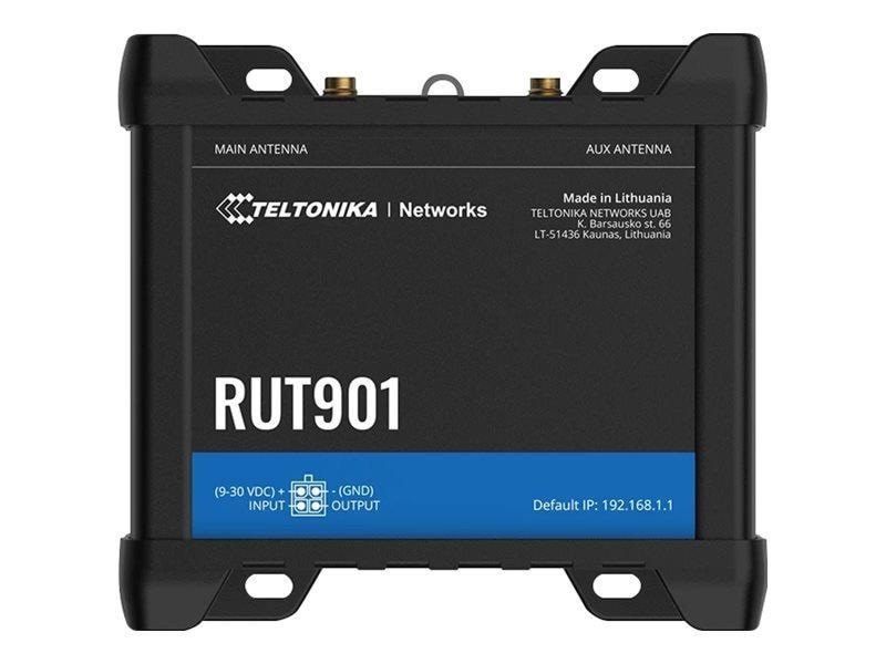 Teltonika Rut901 Industrial Cellular Router (Rut901000000 / Standard Package With EU Psu) - Wireless Router Lte - Wlan Router