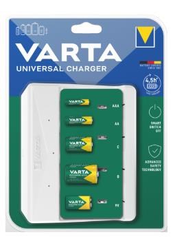 Varta Universal Battery Charger - Usb-c - Batterien Und Akkus 57658101401