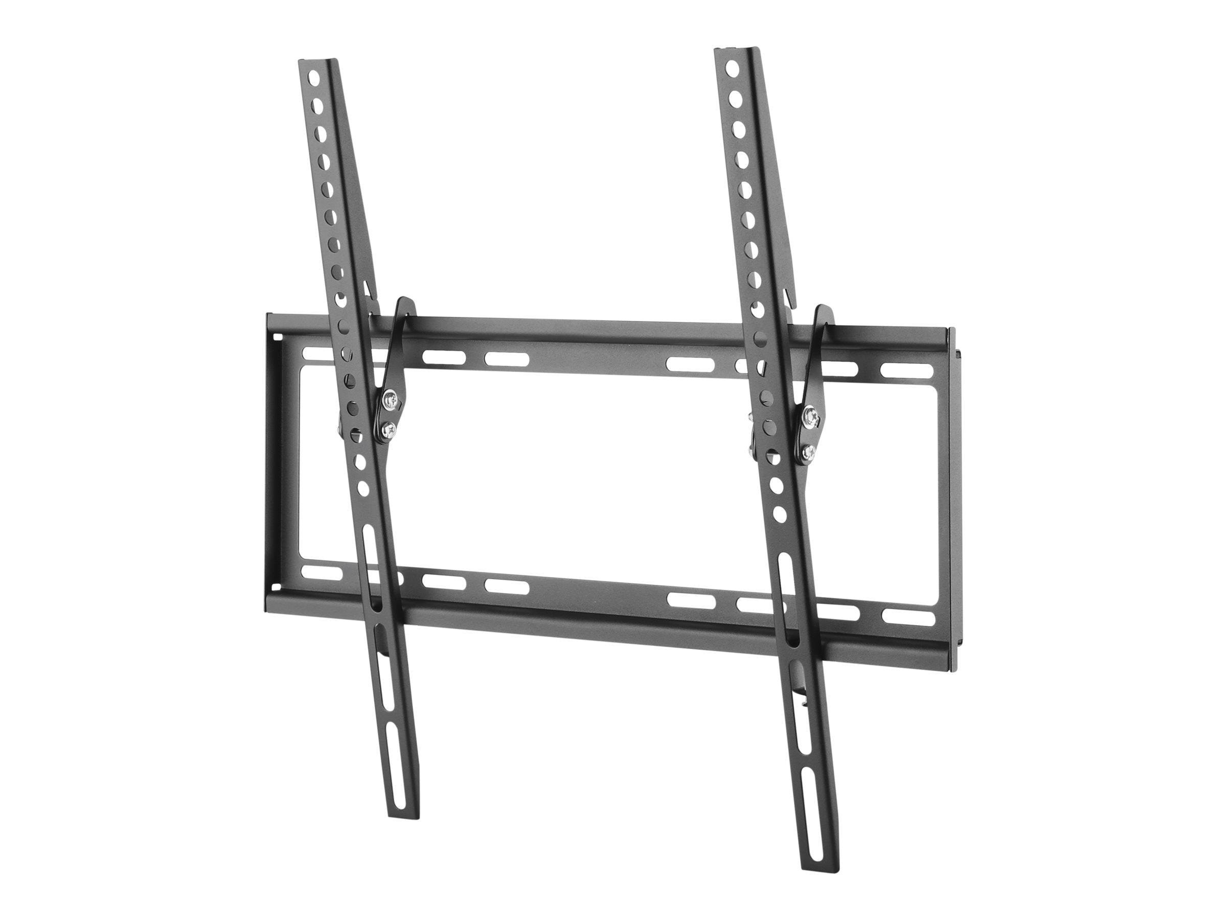 Gembird Schlanke Tv-wandhalterung - 8° Neigung - Max - Max 35 kg - Recommended For 55" - TV AV Moebel Wandbeschlaege Schwarz Wm-55t-03