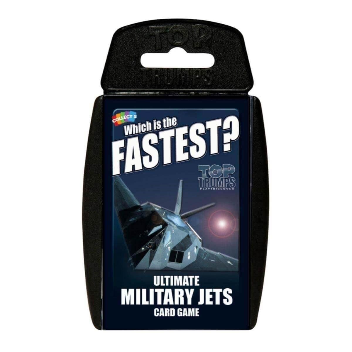 Winning Moves Ultimate Military Jets Top Trumps Card Game (English) - Brettspiele 5036905044387