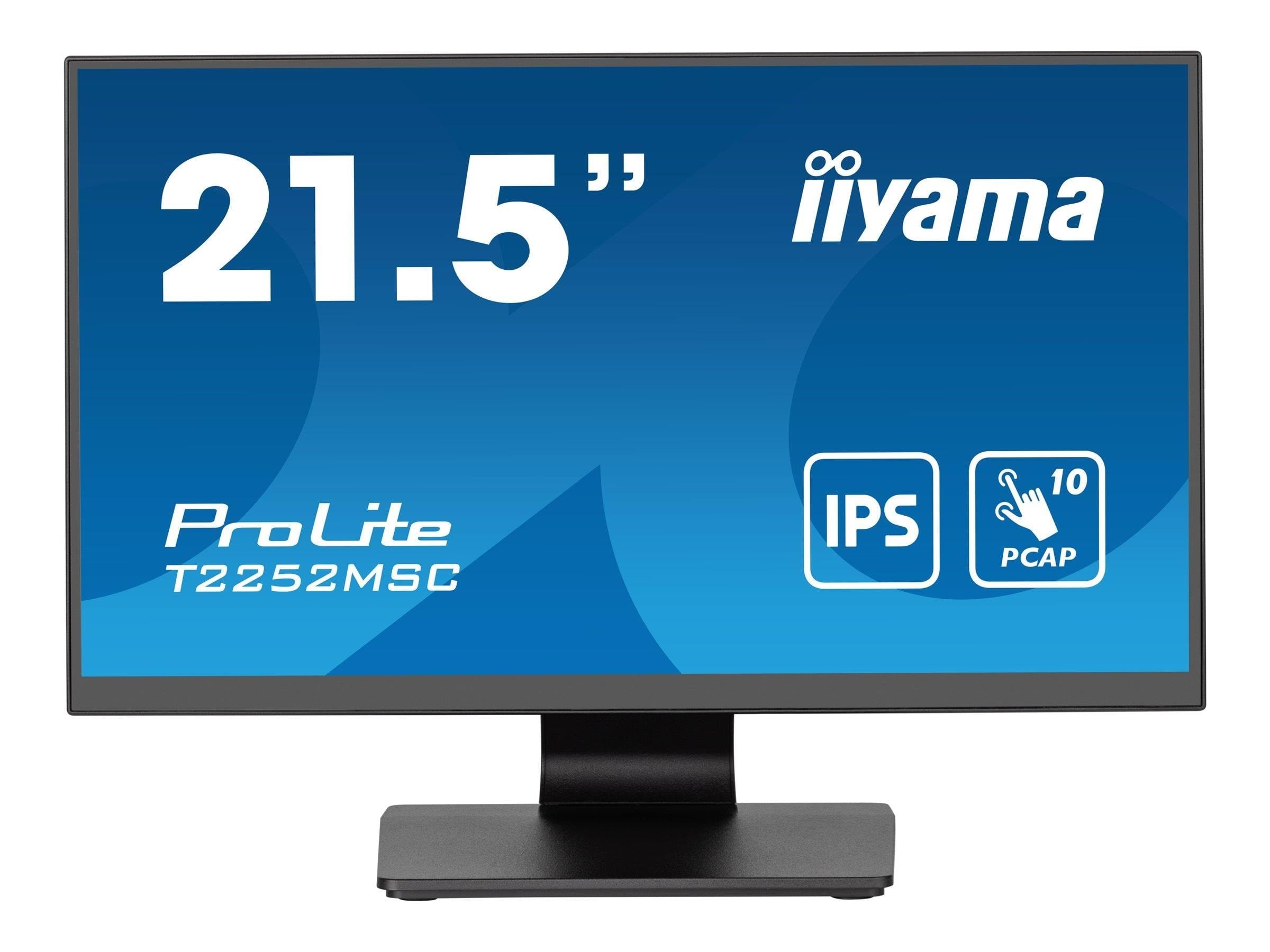 22" Iiyama Prolite T2252msc-b2 - 1920x1080 (Fhd) - 60hz - Ips - Bildschirm