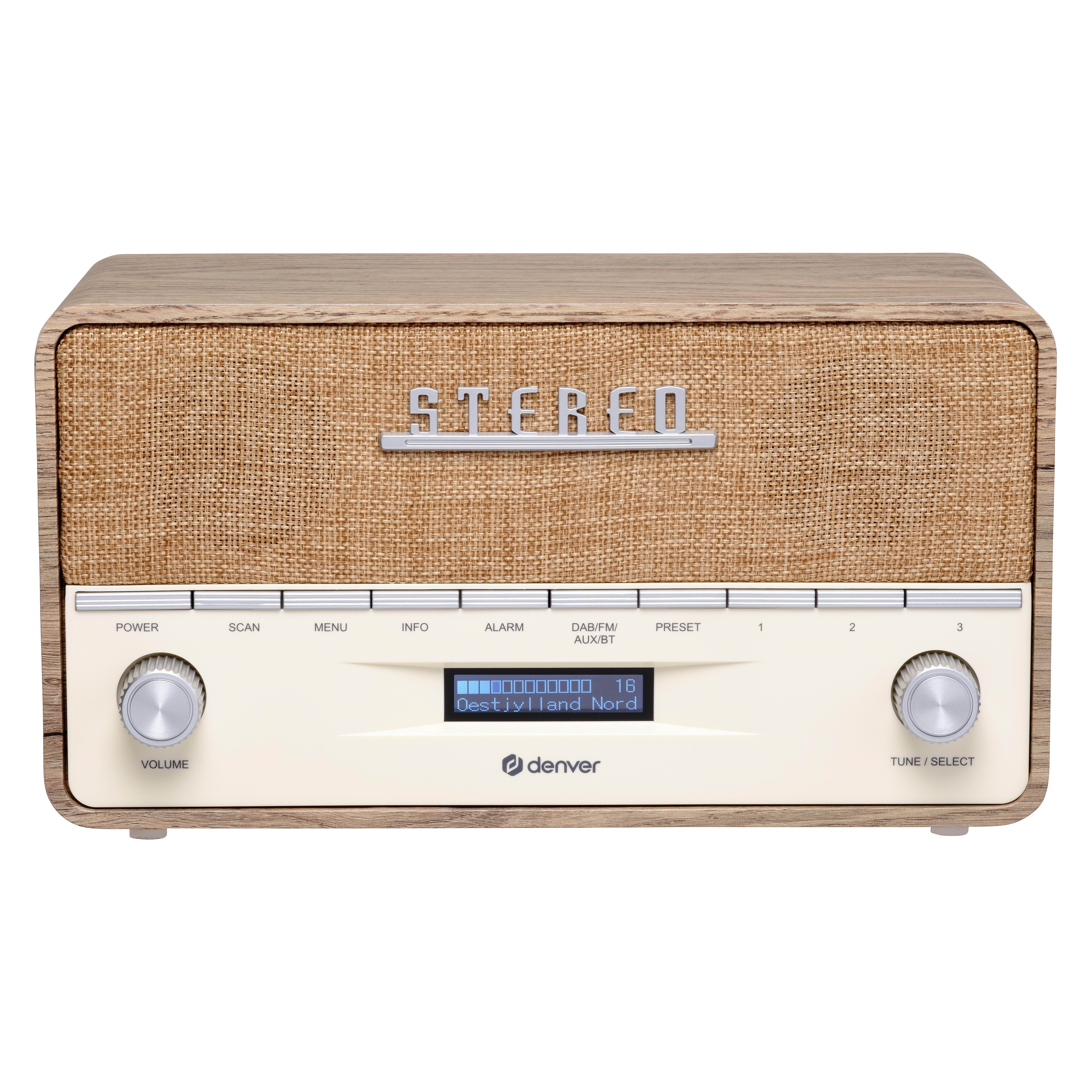 Denver Dab-36lw - Dab Netzwerk Und Radiowecker