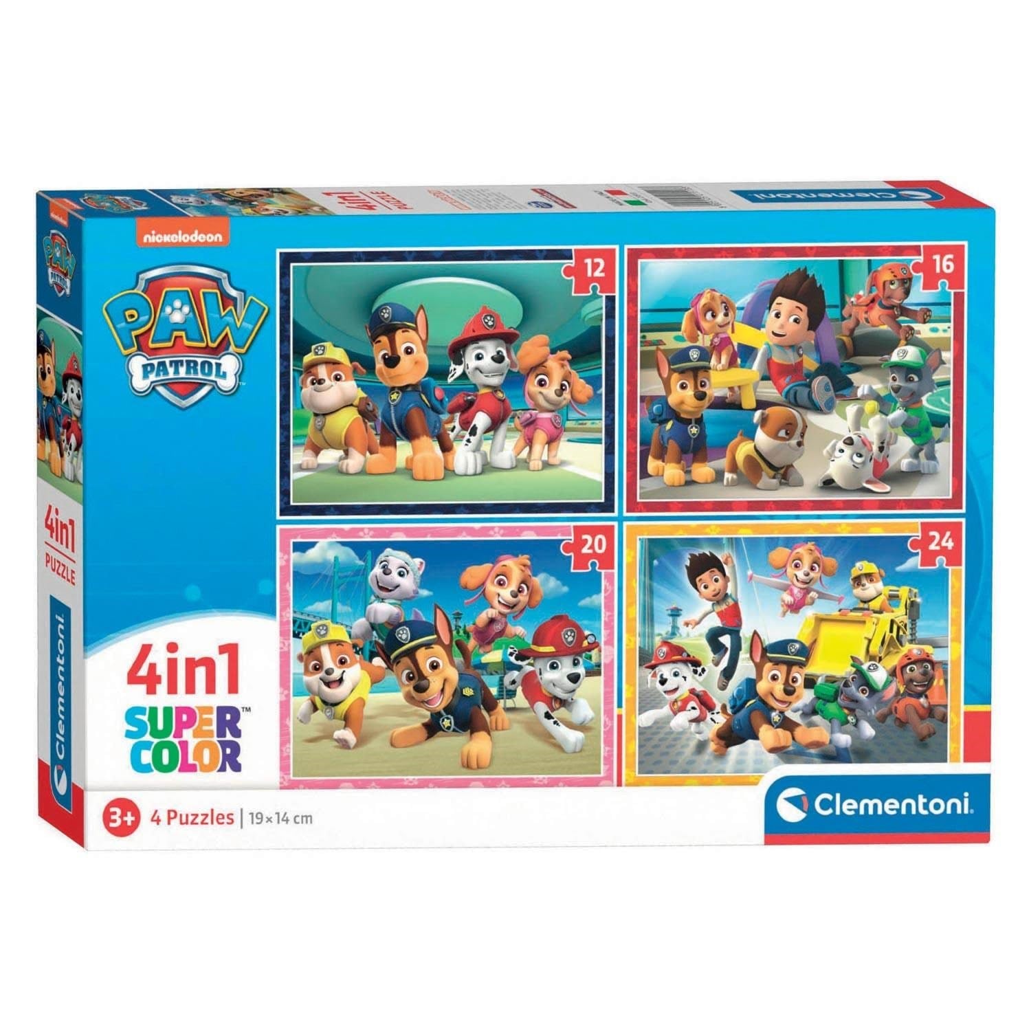 Clementoni Puzzle Paw Patrol 4in1 2D Puzzles