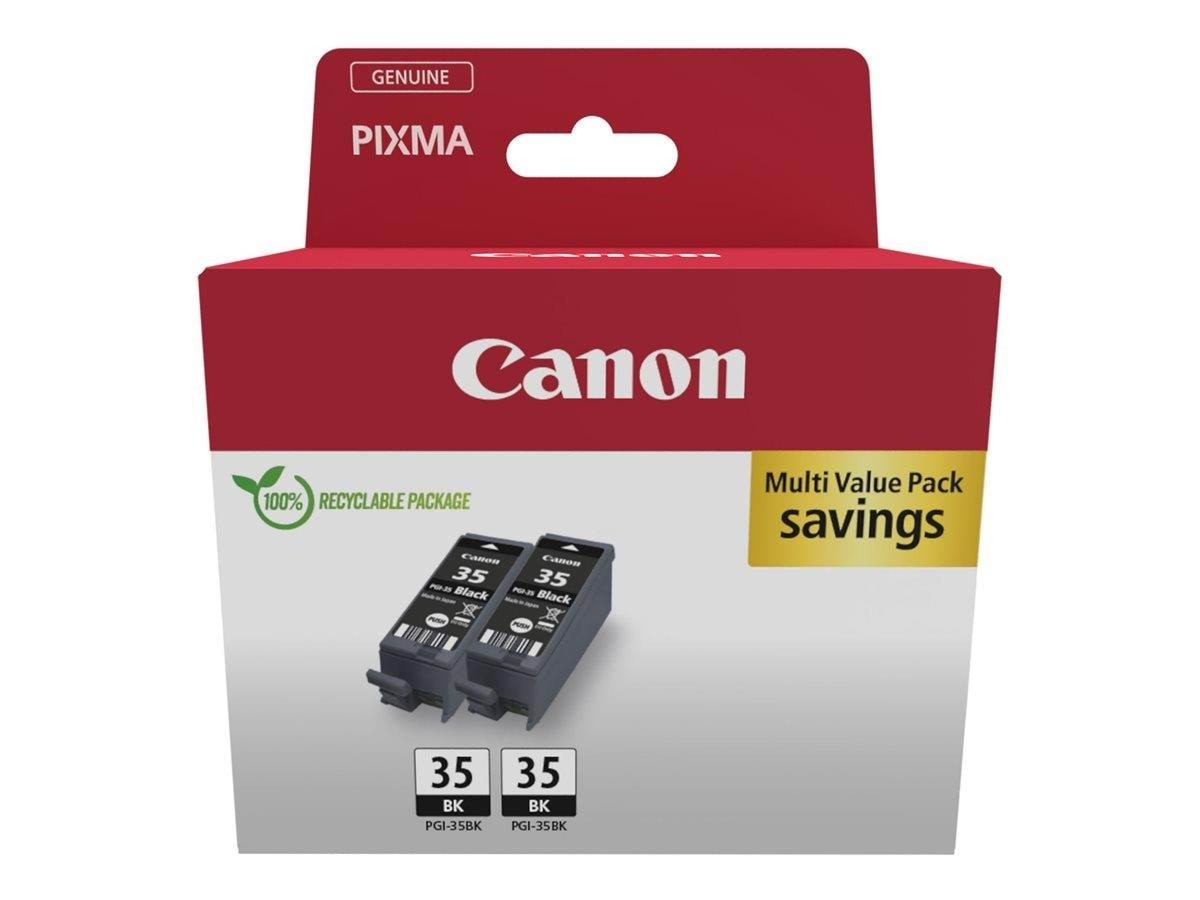 Canon Pgi-35 / 1509b029 Black Twin Pack - Druckerzubehoer Tinte Toner Schwarz