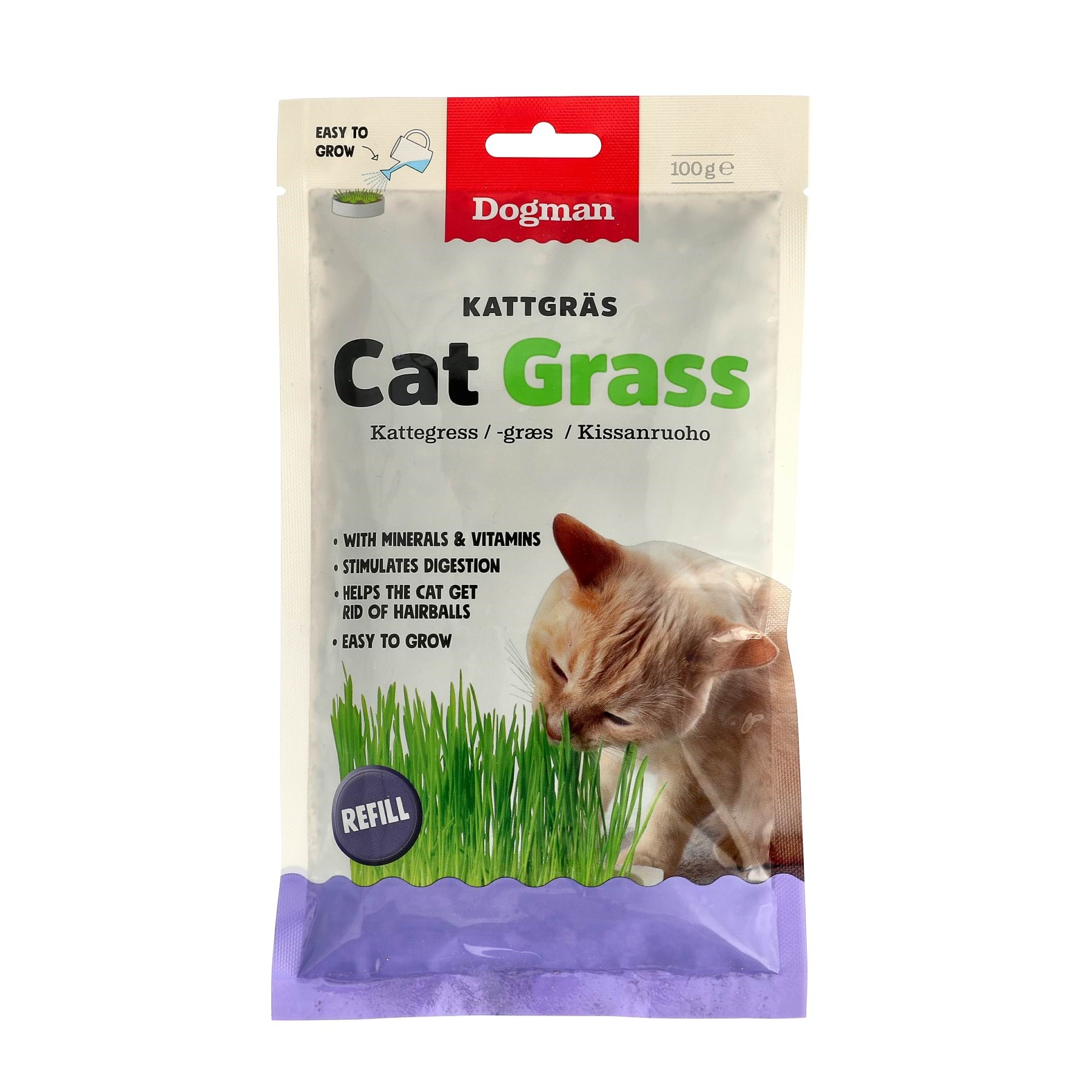 Dogman Cat Grass Refill 100g - Katzen 717110