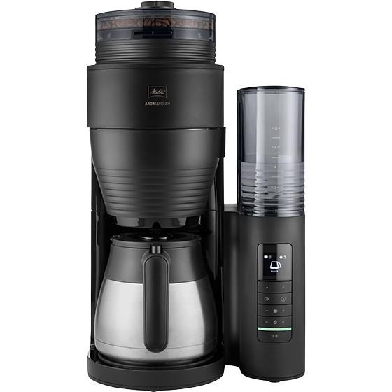 Melitta Aromafresh Pro Therm - Kaffeemaschine Mit Mahlwerk & Thermoskanne - Kaffeezubereitung Schwarz 6776796