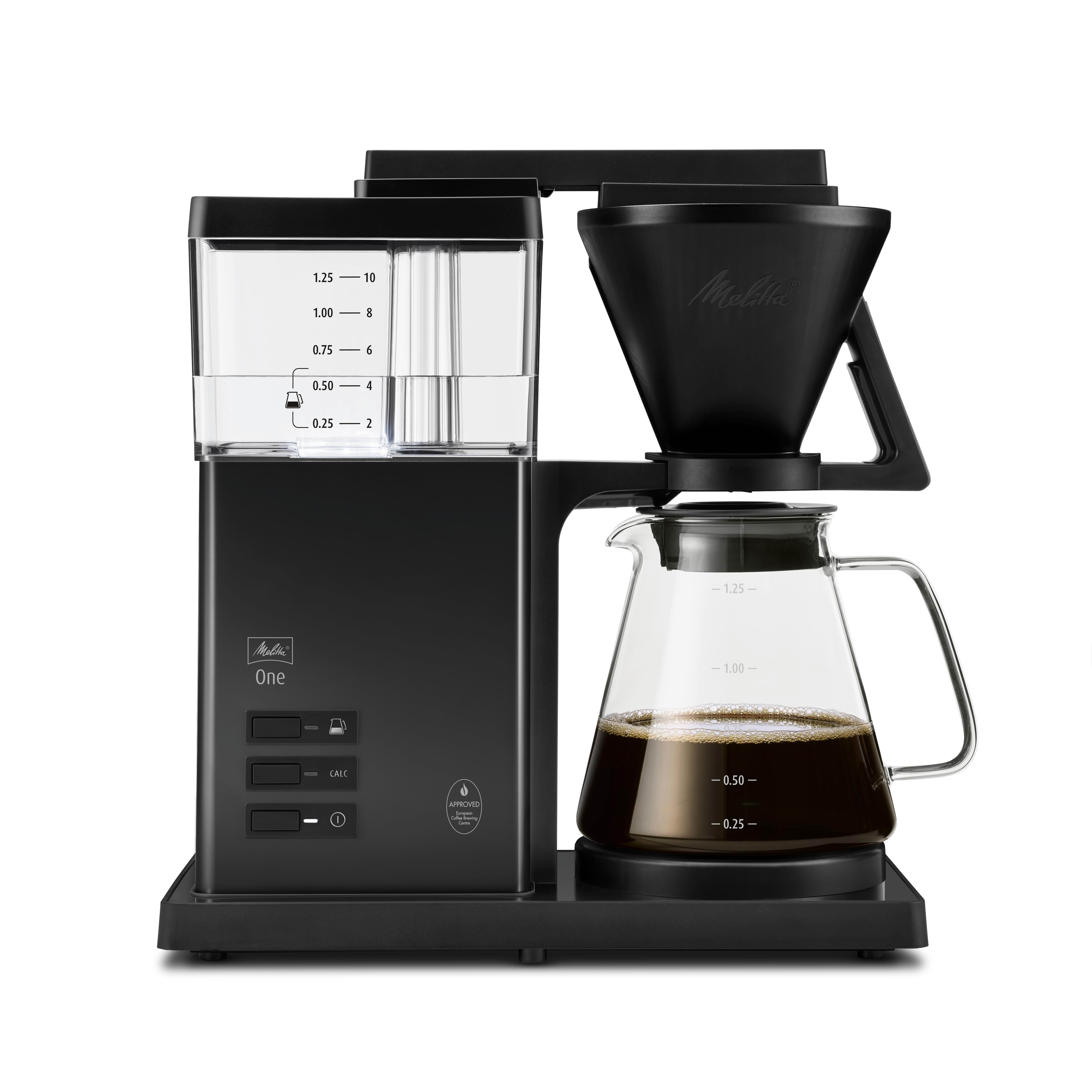 Melitta One Glass Pure Black - Kaffeezubereitung
