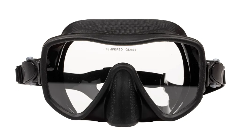 Asg Diving Mask For Adults - Wasserspielzeug Asg3006blackone Size