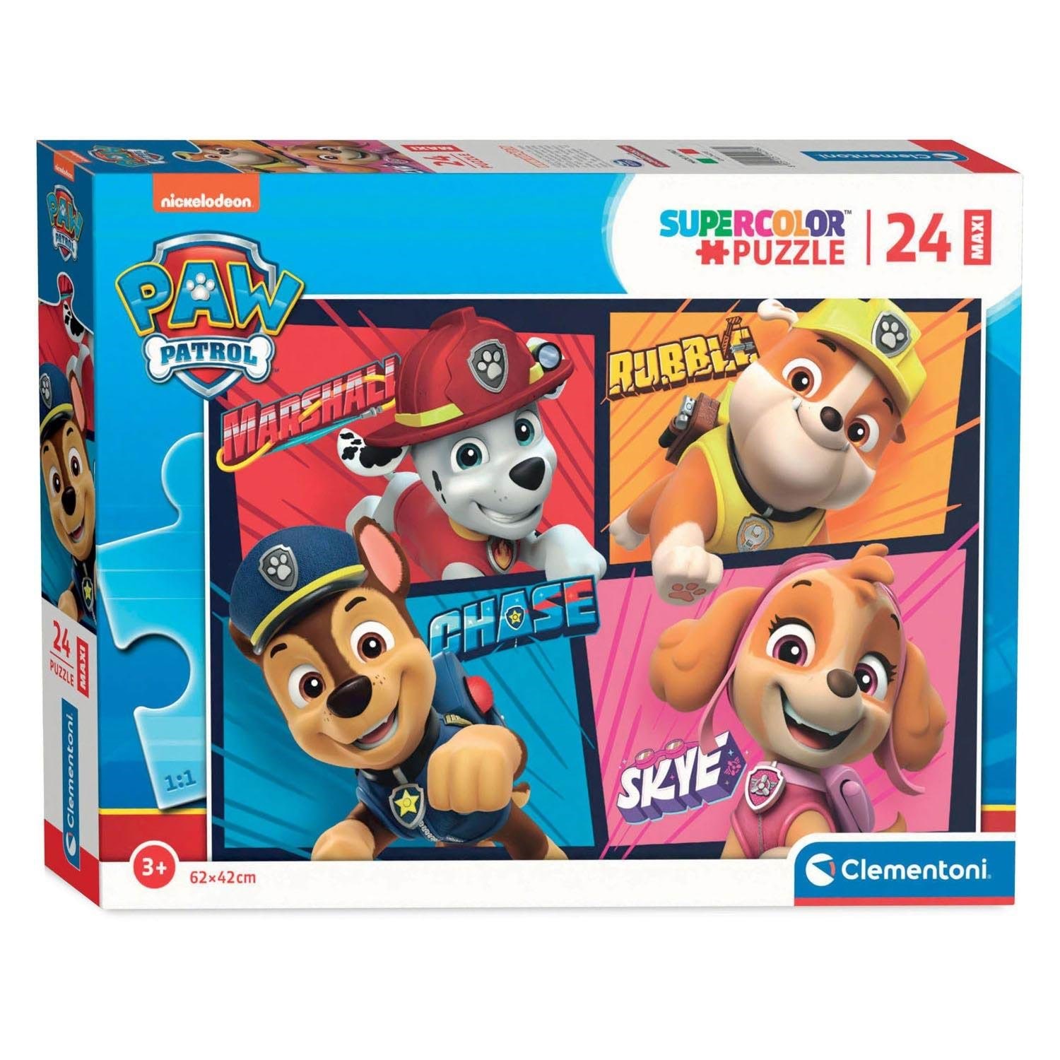 Clementoni Maxi Jigsaw Puzzle Paw Patrol 24st. 2D Puzzles