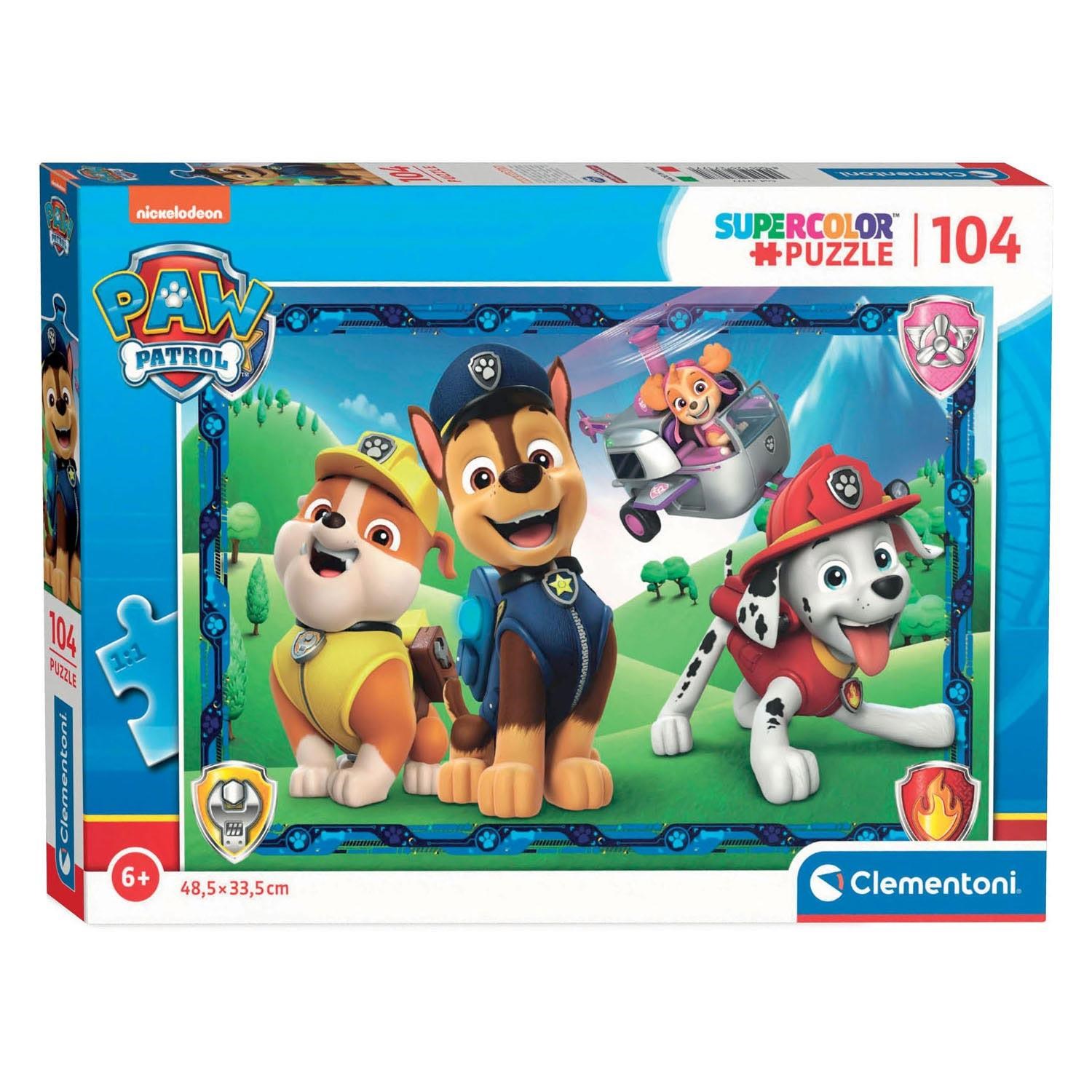 Clementoni Puzzle Paw Patrol, 104 Teile 2D Puzzles