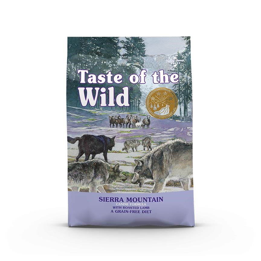 Taste of The Wild Sierra Mountain Canine Formula With Roasted Lamb Grain-free 12.2kg - Hunde 120512
