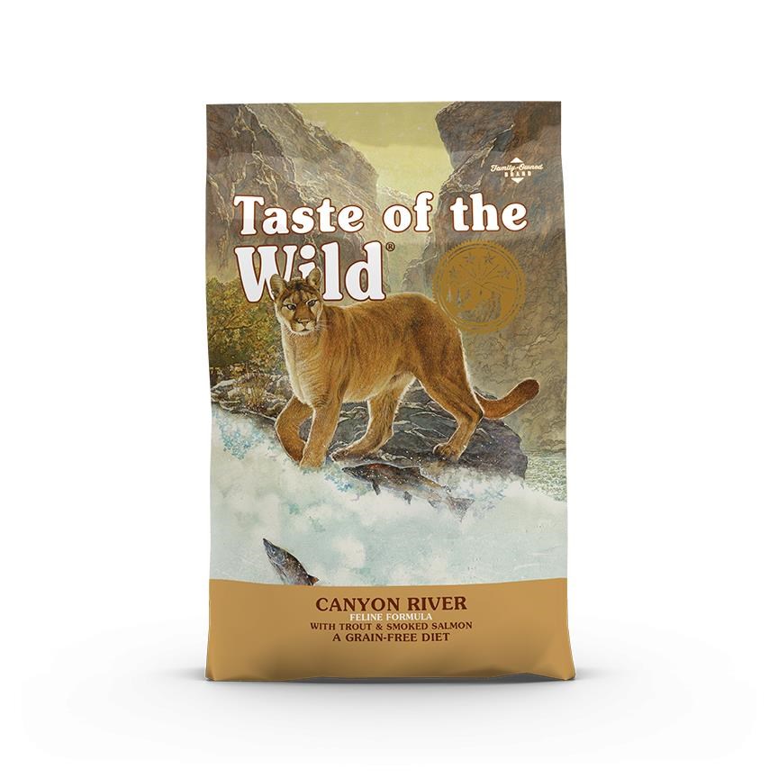 Taste of The Wild Canyon River Feline Recipe With Trout & Smoke-flavored Salmon 6.6kg - Katzen