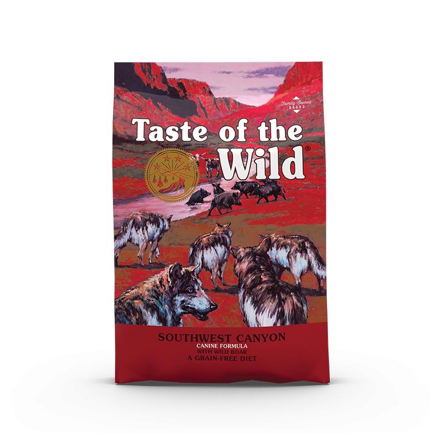 Taste of The Wild Southwest Canyon Canine Recipe Wild Boar 12.2kg - Hunde
