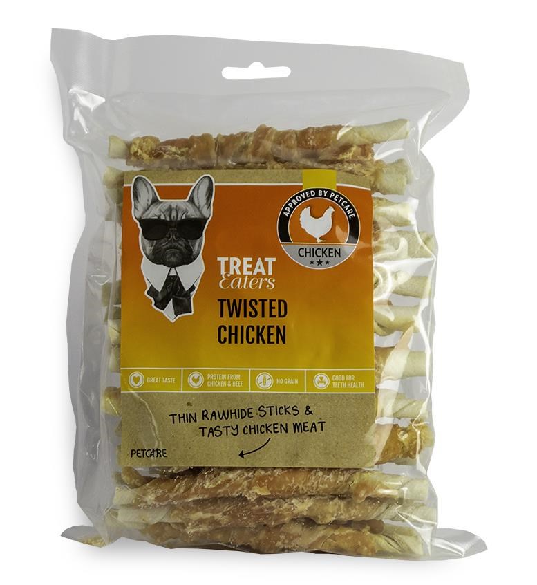 Treateaters Twisted Chicken Hähnchen-kauartikel Für Hunde 350g
