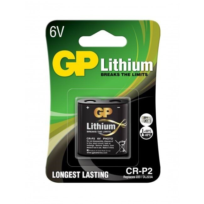 GP Professional Camera Battery x Cr-p2 - Li - Batterien Und Batteriegriffe