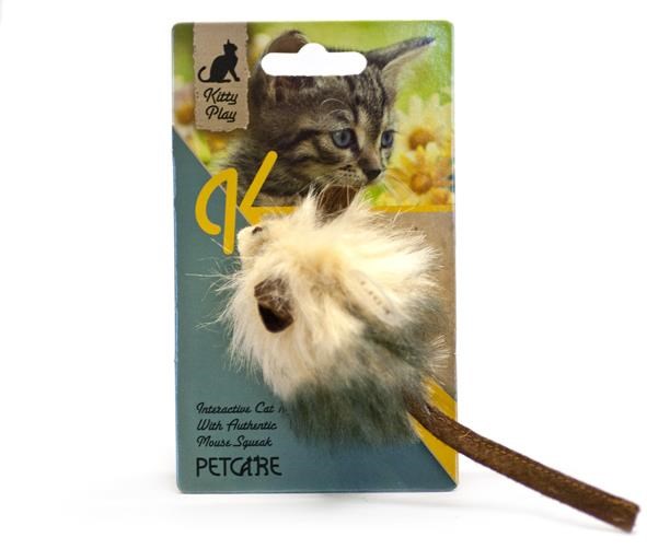Kitty Play Squeaking Fuzzy - Katzen