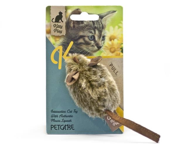 Kitty Play Squeaking Mouse - Katzen