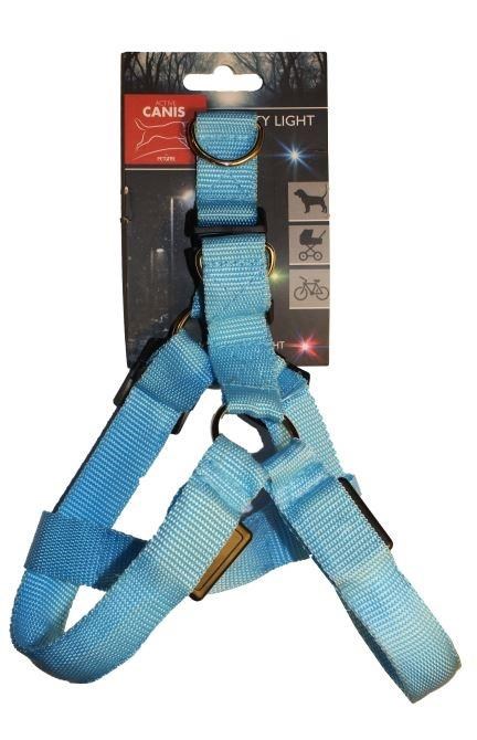 Active Canis Led-leuchtgeschirr L Blau - Hunde 14368