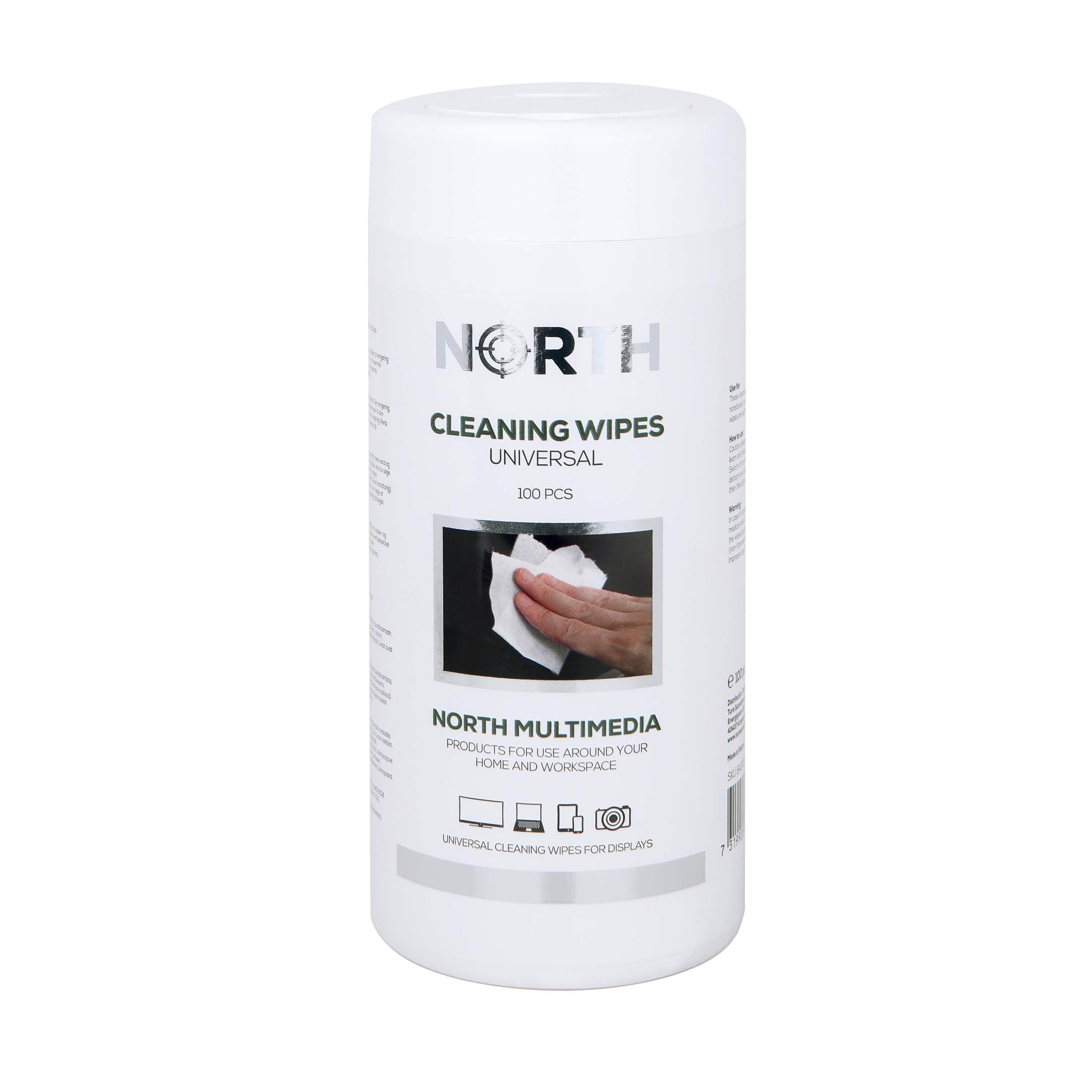 North Cleaning Wipes - Universal 100pcs - Reinigung Pl000010
