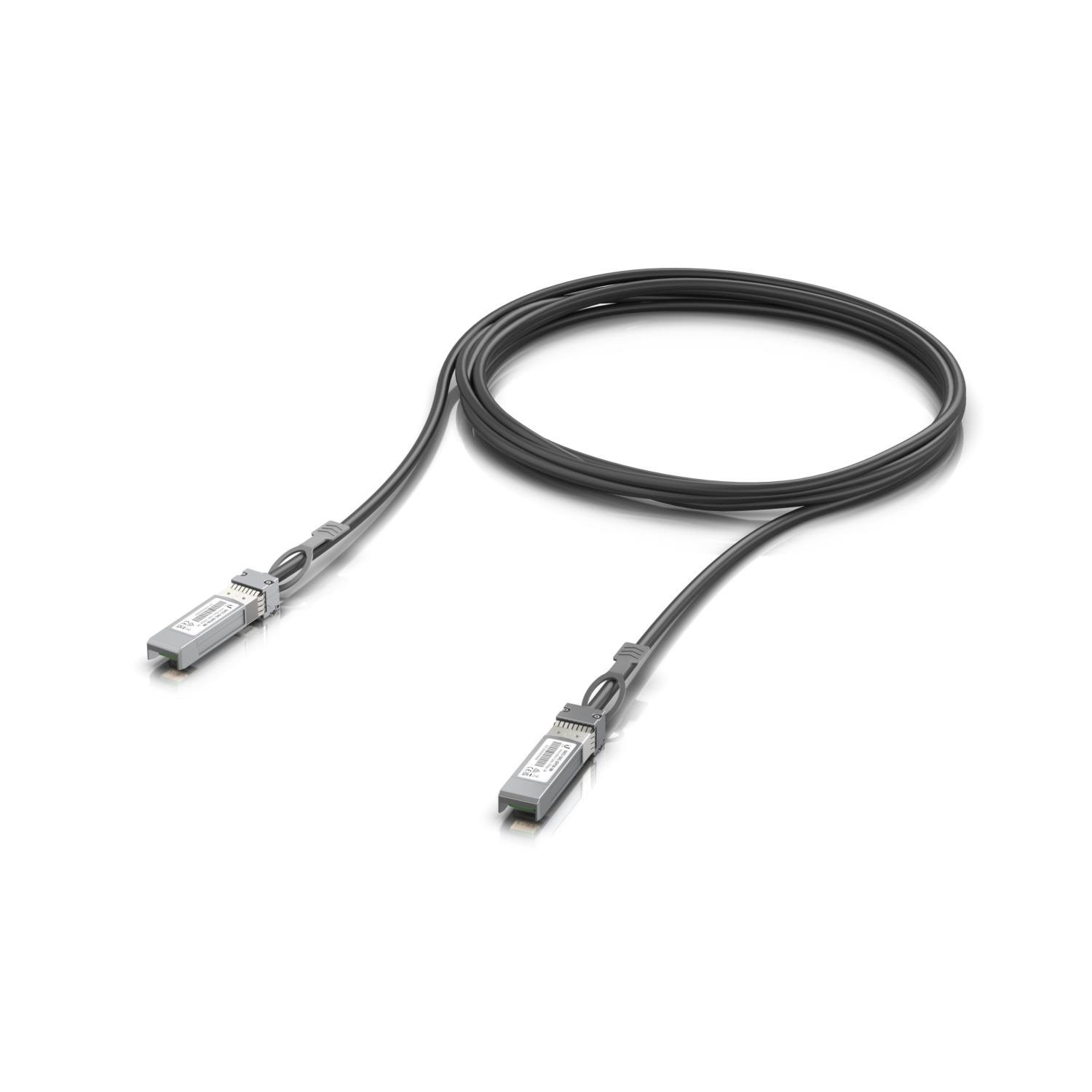Ubiquiti Uacc-dac-sfp28-3m 25 Gbps Direct Attach Cable 3 Meters - Schwarz - 3m - Netzwerk Kabel