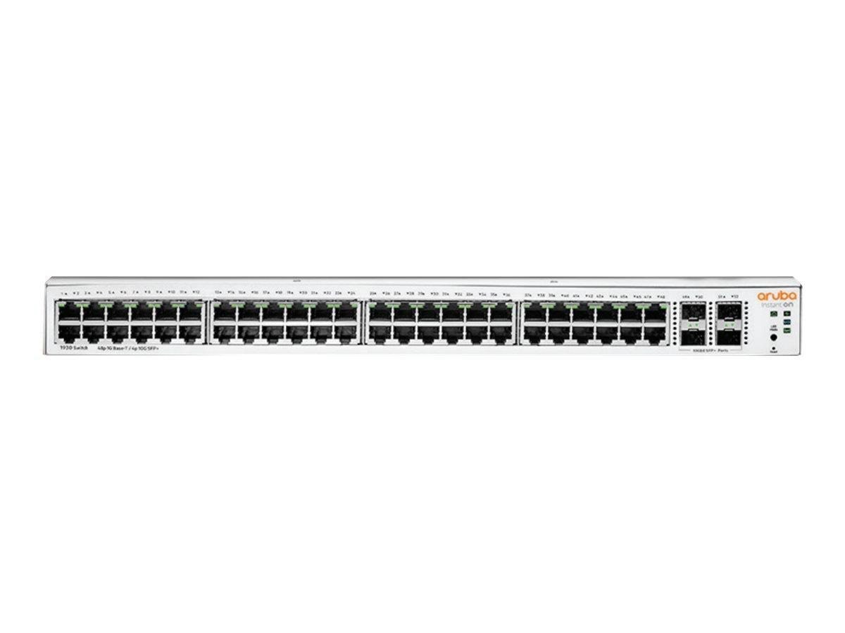 Hewlett Packard Enterprise Hpe Aruba Instant On 1930 48g Class4 Poe 4sfp/sfp+ 370w Switch - Switches