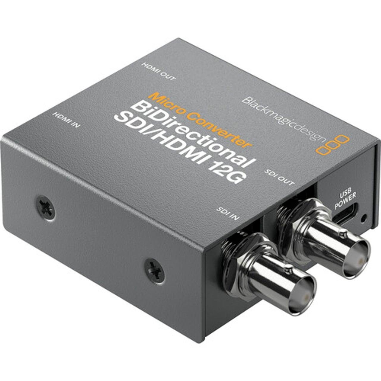 Blackmagic Micro Converter Bidirectional Sdi/hdmi 12g - Eingangsadapter