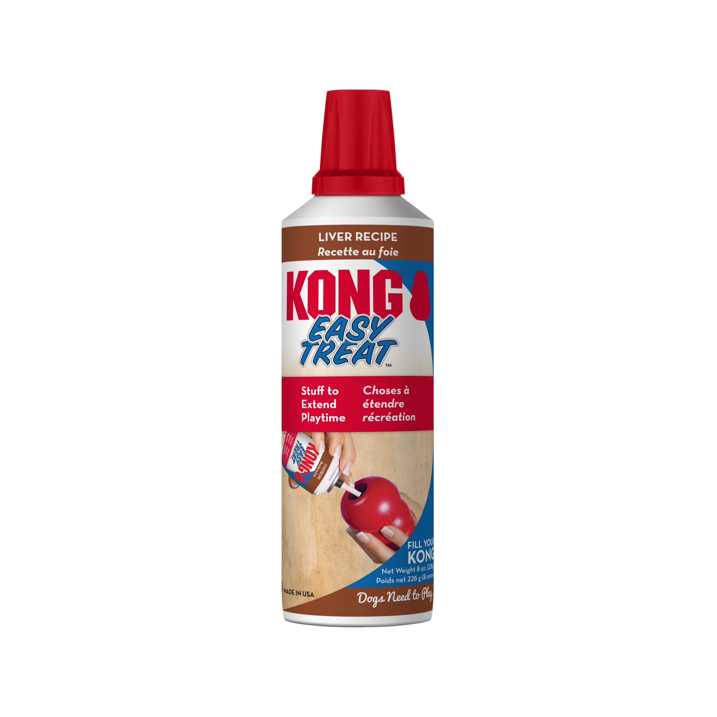 Kong Easy Treat Liver 236ml - Hunde 634.6510