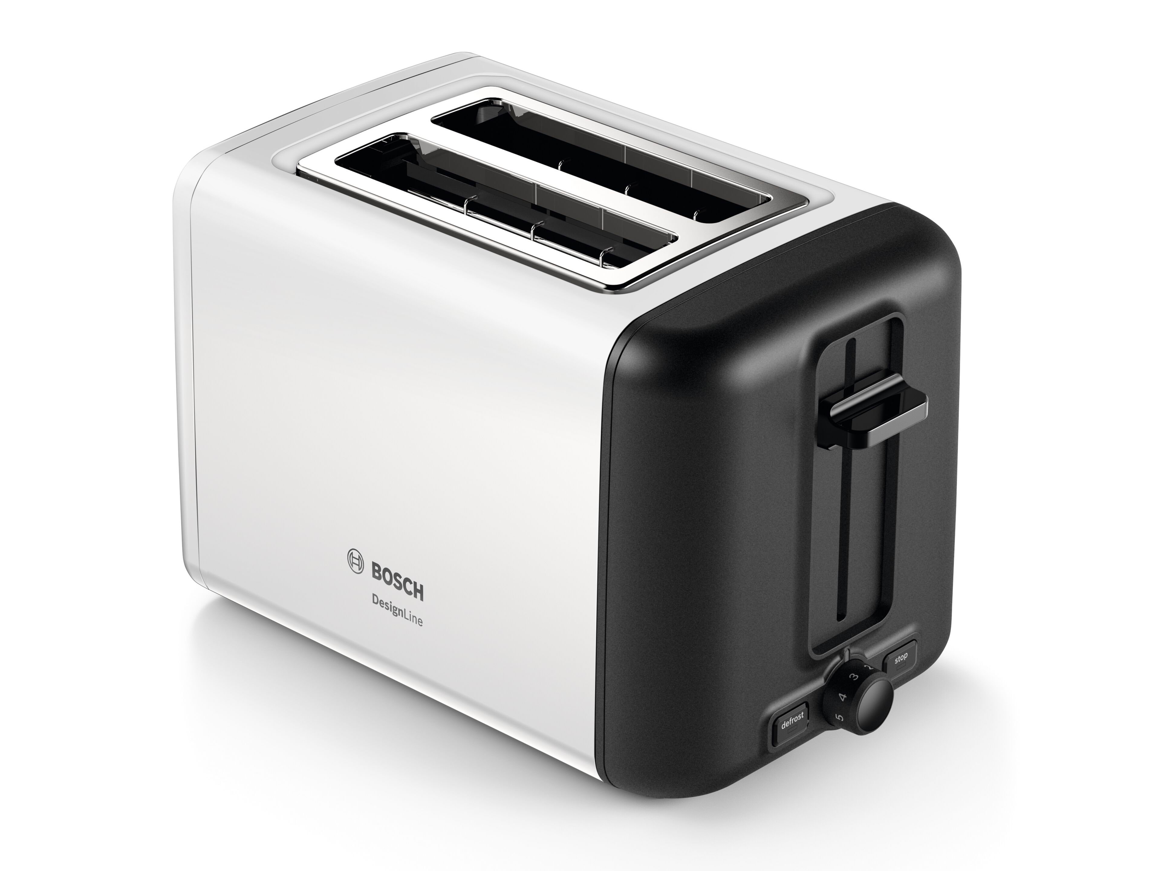 Bosch Toaster Tat3p421 - White Metal
