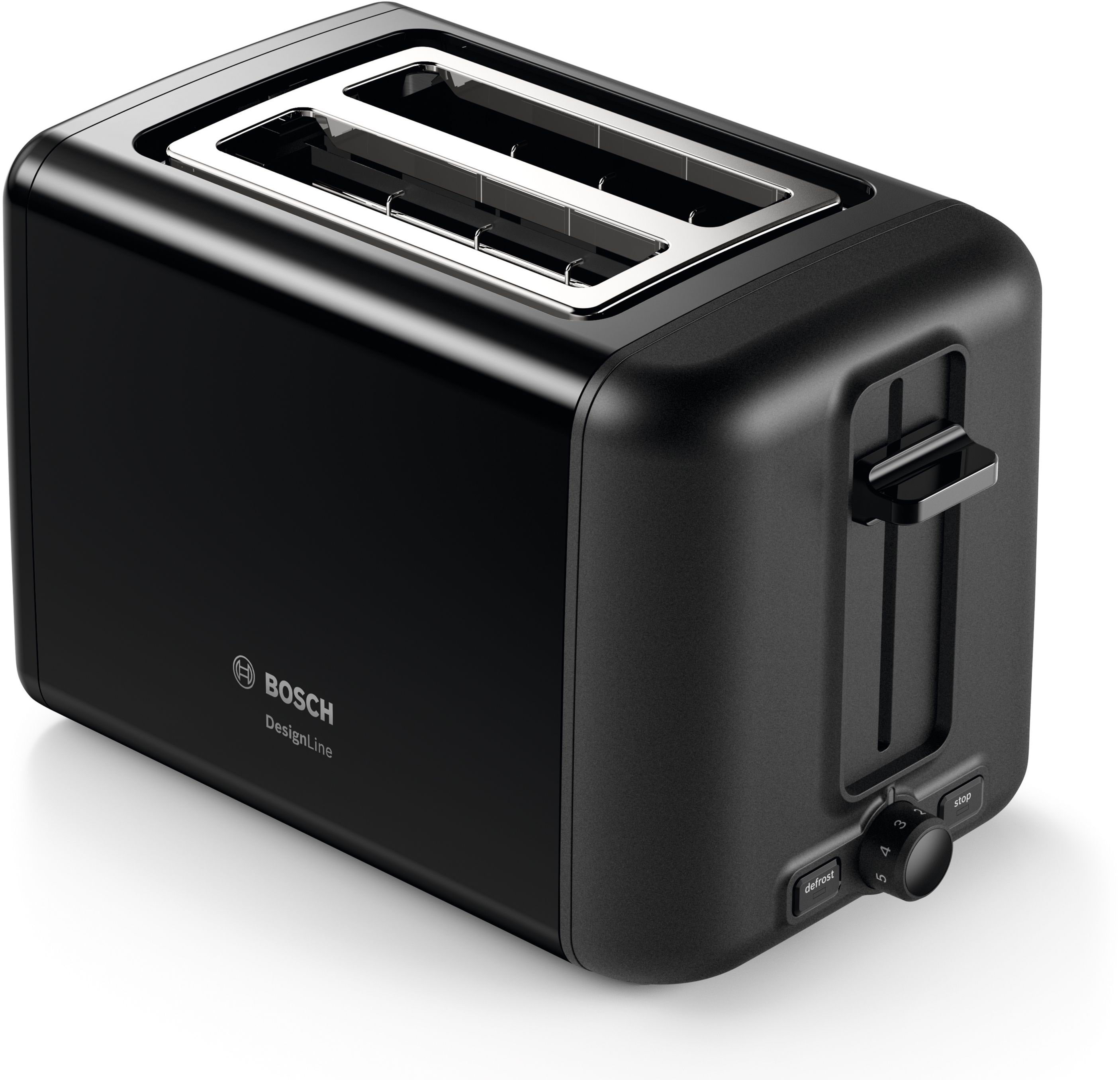 Bosch Toaster Tat3p423 - Black Metal