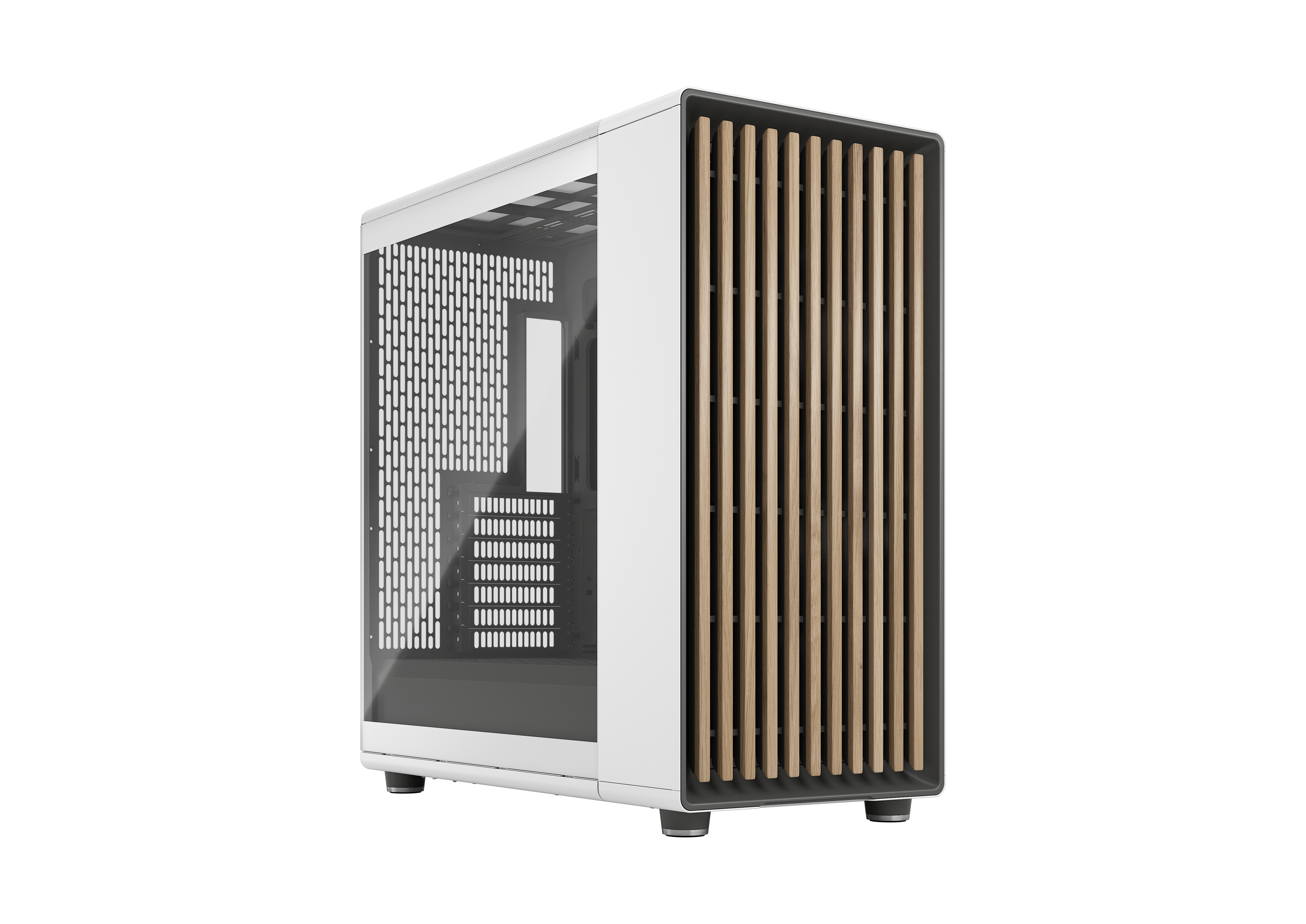 Fractal Design North XL TG - Chalk White - Gehäuse - Miditower - Weiß - Gehaeuse Fd-c-nor1x-04