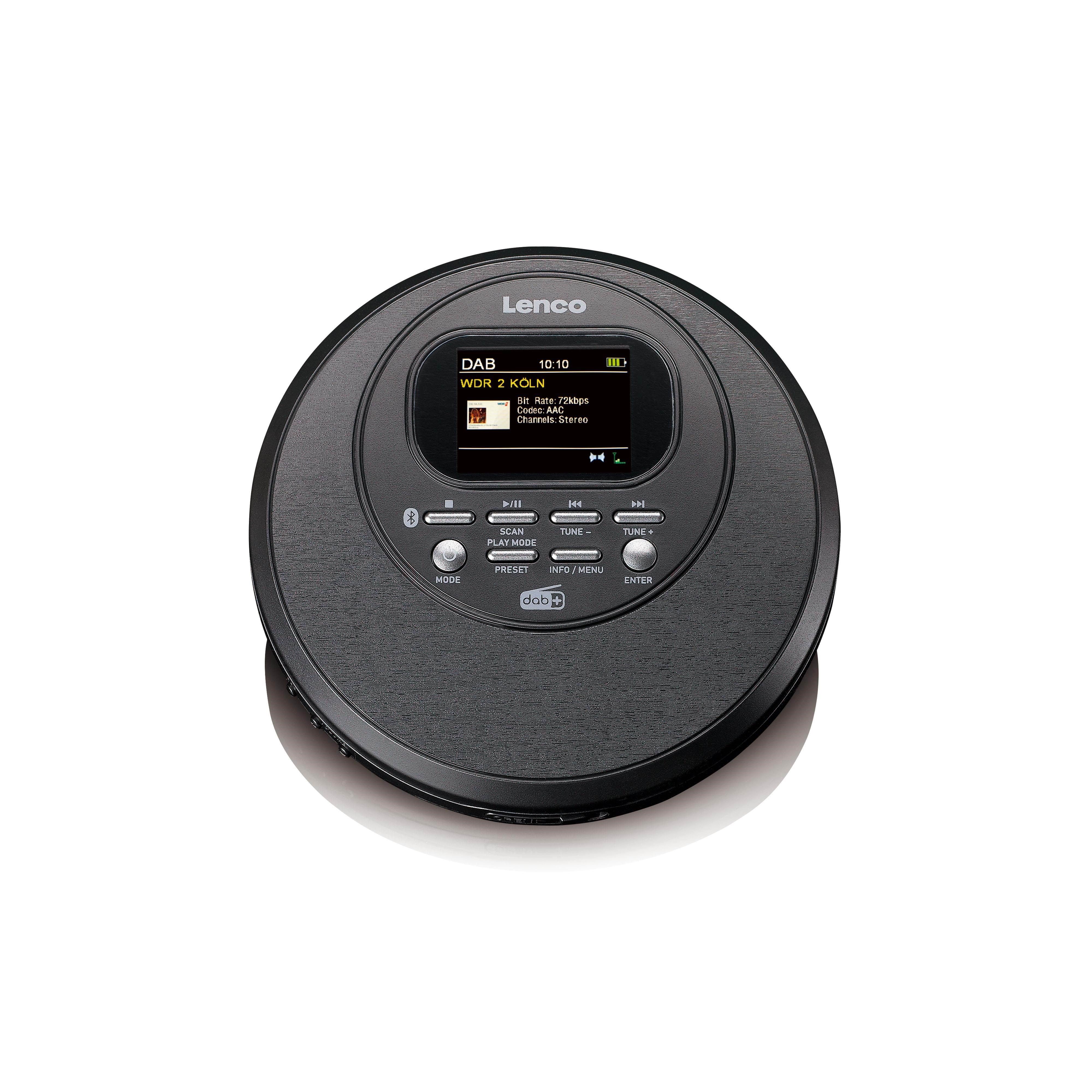 Lenco Cd-500bk - Bluetooth Discman + Fm/dab+ - CD Player