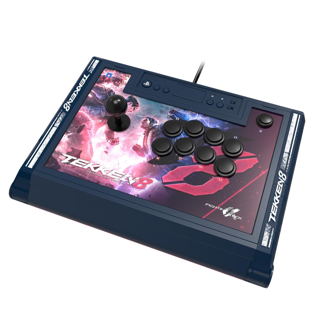 Hori Fighting Stick ? (Tekken 8 Edition) - Wired Arcade Stick - Sony Playstation 4 - Gaming Zubehoer
